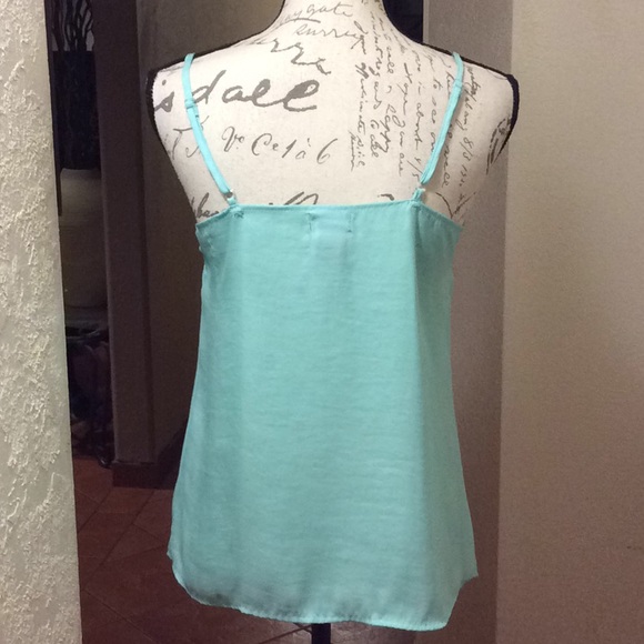 Mint polyester top - Picture 3 of 4